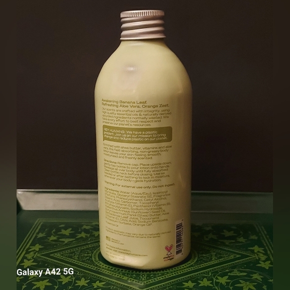 Lot of 2! NEW! Hey Humans Banana Aloe Body Lotions Full Size 14 fl oz FRESH! - Picture 4 of 4